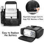 CURMIO Portable Oxygen Concentrator Backpack Compatible with Inogen One, Oxygo, Caire Units, SimplyGo Mini, POC Travel Bag