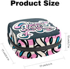Period Bags for School, Sanitary Napkin Storage Bag for Feminine Pads, Happy Easter Ladies Menstrual Cup Pouch Sanitary Pads Organizer