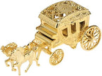 KALLORY 3pcs Boxes Princess Centerpieces for Tables Decor Wedding present Boxes Cookie Containers Favor Boxes for Royal Carriage Candy Holder In Remembrance Fish Hat Gifts Cake present Bag Bride