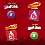 Skittles, Starburst Fun Size Chewy Candy Assorted Variety, Individually Wrapped, 32.28 Ounces, Bulk Bag