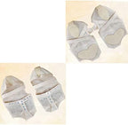 Calcifer White/Black Belly/Ballet Dance Socks Dance Toe Pad Practice Shoes foot thong Protection