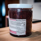 Raspberry Lavender Preserve - Made from Fresh Raspberries and Lavender Flowers, it is Perfect for Spreading on Toast, Scones, or Pancakes11oz. (2 Jars)