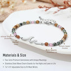 TONY & SANDY Friend Gifts for Women, Unique Birthday Gifts for Women, Sister Gift from Sister, Wave Bracelet, Christmas Graduation Mothers Day Gift for Her, Bestie Friendship Bracelets