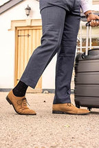 IOMI - Mens Graduated Compression Knee High 15-20 mmHg DVT Travel Flight Socks