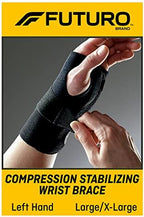 FUTURO Compression Stabilizing Wrist Brace, Left Hand, L/XL
