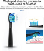 5 Pack Electric Toothbrush Replacement Heads Compatible with Fairywill,Toothbrush Heads Compatible with FW-507/508/551/515/917/959/2011,FW-D1/D3/D7/D8