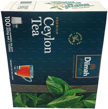 Dilmah Premium Ceylon Tea (200g) 100 Tea Bags