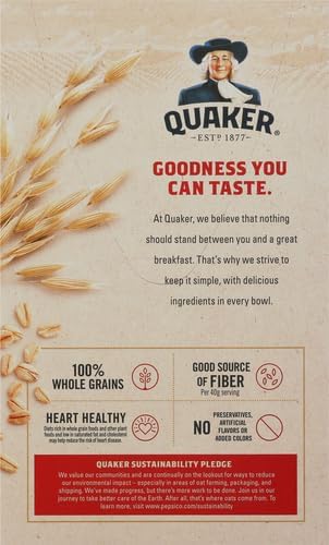 Quaker Instant Oatmeal, Original, 0.98oz Packets (10 Pack)