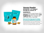 DR WAKDE'S Varuna Powder (Crataeva nurvula) - 100g (3.5oz) | Pure, Raw & Dried Powder | Natural Aroma and Freshness | Fine Powder | Vegan | Premium Grade | Nothing Added, Nothing Removed