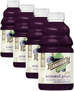 R.W. Knudsen Organic Just Concord Grape Juice, 32 fl oz (Pack of 4)