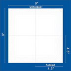 800 Count White Cocktail Napkins, 4.5x4.5 Inch 2-Ply Disposable Paper Napkins, Bulk Beverage Napkins for Dinner Wedding Bar Party and Daily Use