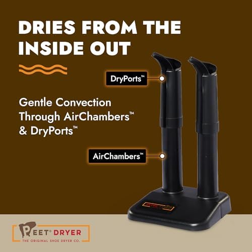 PEET, Original Dryer, Electric Shoe Dryer, Work Boots, Outdoor Gear, Athletic Gear, Silent,Energy-Efficient, Made in USA