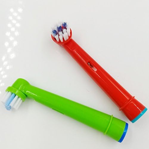 8Pcs Replacement Kids Children Tooth Brush Heads Compatible with Stages Power Kids EB-10A (EB10-4) Pro-Health Stages Electric Toothbrush Oral Care Professional Care SmartSeries/TriZone