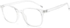 Blue Light Blocking Glasses Computer Screen Reading Glasses Unisex Lightweight TR90 Eyewear Frame Clear Lens Anti Eyestrain and UV