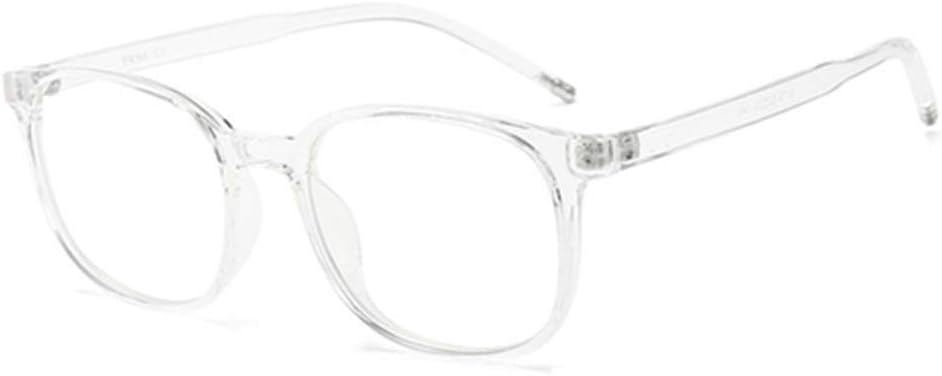 Blue Light Blocking Glasses Computer Screen Reading Glasses Unisex Lightweight TR90 Eyewear Frame Clear Lens Anti Eyestrain and UV
