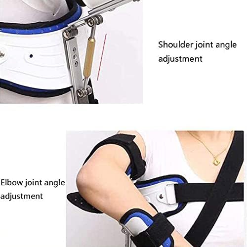 Universal Shoulder Abduction Brace Bracket, Shoulder Fracture Abduction Fixation for Adult for Broken Fractured Arm Shoulder Humeral Dislocation