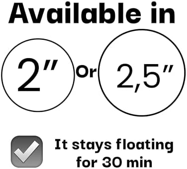Custom Photo Drink Toppers, Wafer Paper Cocktail Decorations, Round, 2-2.5 Inch, Floating Design, 12 Pack