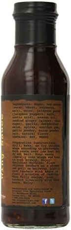 Pain is Good - Teri-Yah-Ki Screaming Wing Sauce - 13.5oz Bottle - Made in USA - All Natural Ingredients, Non-GMO, Gluten-Free, Sugar-Free, Vegetarian, Keto