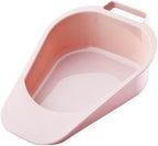Carex Fracture Bed Pan with 47.3 oz Capacity, Portable Bed Pans for Elderly, Easy Clean Bedpan with Convenient Back Handle for Easy Grasp, Lightweight Female Urinal, Bedpan for Bound/Bedridden Patient