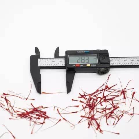 Saffron flower threads,100% Organic And Pure, Hand Picked All Red Premium Saffron (2 GRAM)