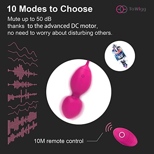 Ben Wa Balls Kegel Balls for Sexual Pleasure, Sex Kegel Balls for Women, Sexual Tools for Female with Reomote Control, Wearable Vibrating Eggs G Spot Clitoral Egg Vibrator