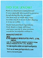 Parle Premium Milk Rusk Crispy Tea Time Snack (546 grams / 19.3 oz)