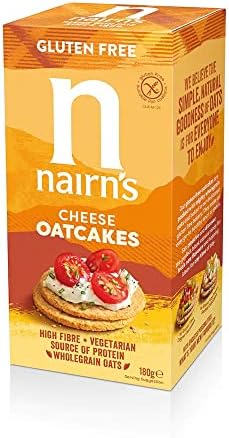 Nairns Gluten Free Cheese Oatcakes 180g