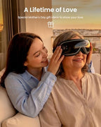 RENPHO Eye Massager FSA Eligible HSA, Mothers Day Birthday Gifts for Mom Women Men Her, Eye Mask with Heat for Migraine Relief, Headache Massager for Dry Eyes Relax Reduce Strain Eyeris 1