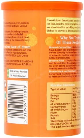 Paxo Golden Breadcrumbs 227g