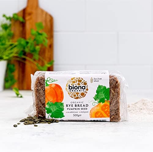 Biona Organic - Rye Bread - Pumpkin Seed - 500g (Case of 6)