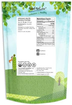 Food to Live Organic Puffed Quinoa, 6 Ounces – Crispy White Quinoa Pop. Non-GMO, Vegan, Kosher, Bulk. Perfect for Breakfast Cereal, Baking, Salads, and Snacks