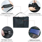 Rollator Travel Bag - Waterproof Wheelchair Bag for Folding Walker Compact Wheelchair Transport Chair Portable Large Duffel Bag Carry Case for Car and Airplane TSA Traveling,45" Lx15"Wx39"H