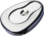 Adult Bedpan Performance Fracture Bed Pan with Lid Portable Bedpans Stainless Steel Bidet Bed for Bedridden Patients Pregnant Woman and Old Man,-A