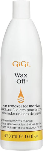 GiGi Wax Off Hair Wax Remover Gel - Post Waxing Care with Aloe Vera, Skin Soothing Hair Removal After Wax Care, 16 fl oz, 1 Pack
