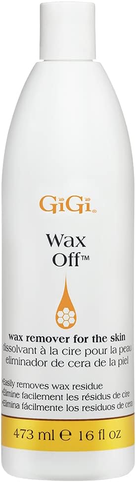 GiGi Wax Off Hair Wax Remover Gel - Post Waxing Care with Aloe Vera, Skin Soothing Hair Removal After Wax Care, 16 fl oz, 1 Pack