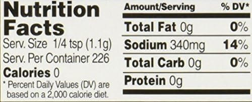 Olde Thompson California Garlic & Sea Salt Grinder, 8.8 Ounce