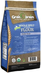 Grain Brain Organic Whole Spelt Flour (5 lb)