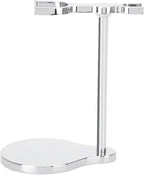 Men Shaving Brush Stand Holder, Premium Zinc Alloy Shaving Accessories, Durable Anti - Rust Brush Stand for Salon Home Travel Use, Modern Aesthetic Design with Standard