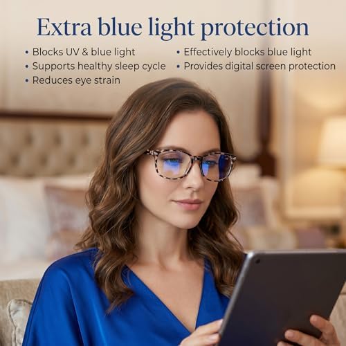 Reading Glasses for Women Men, Eyeglasses, Blue Light Readers for Men Women