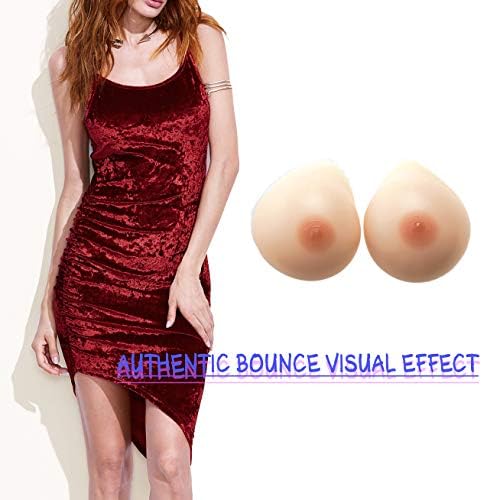 Silicone Breast Forms - Waterdrop Prosthesis Crossdresser Mastectomy A -GG Cup