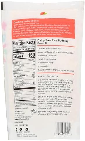 365 by Whole Foods Market, Arborio White Rice, 16 Ounce