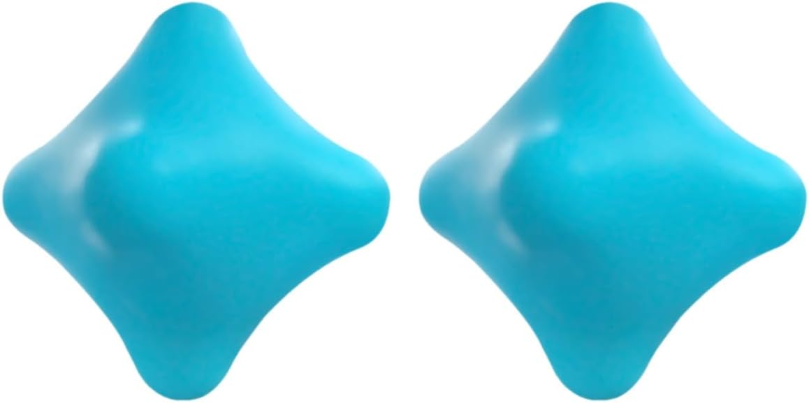 FOMIYES Massage Ball 2pcs Massage Ball for Exercise Neck Fitness Feet Silicone Feet