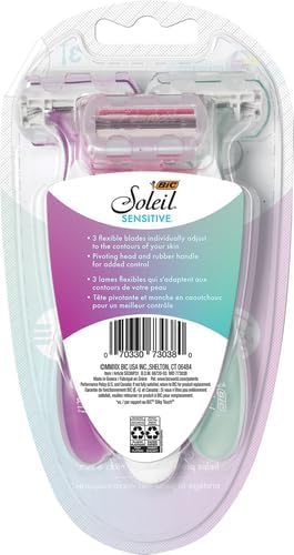 BIC Soleil Glow Razors, 3 Count