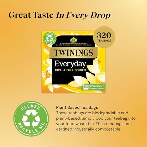 Twinings Everyday Tea Bags 80 Pack of 2 Boxes