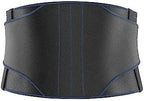 Actimove Sports Edition Back Support | Back Brace with 4 Stays, Adjustable, Double Layer Compression for Acute & Chronic Back Pain, Lumbar Strains, Muscular Insufficiency | Black, 2X-Large