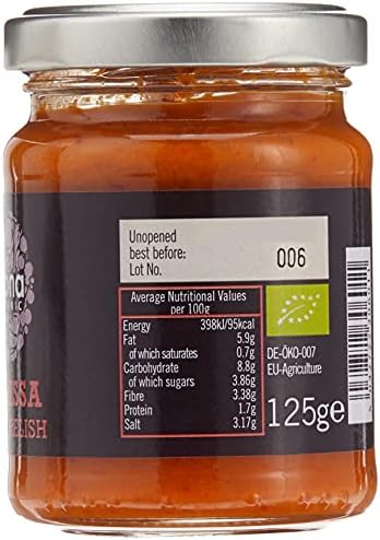 Biona Organic - Harissa Chilli Relish - 125g