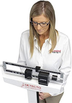 DETECTO 439 Mechanical Physician Beam Scale with Height Rod