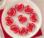 Valentine's Day Milk Chocolate Heart Shaped Chocolate Approx 40 Pieces of Premium Milk Chocolate with Smooth, Melting Truffle Center Individually Wrapped In Elegant Gift Box - Perfect Chocolate Candy for Gift, Veriety Stockings & Baskets
