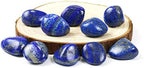 Tumbled Polished Natural Lapis Lazuli Stone, Crystals and Healing Stones Quartz Bulk for Wicca, Reiki, Healing Energy, Chakra Stones, Witchcraft Supplies(10Pcs)