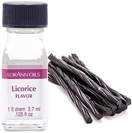 LorAnn Licorice (Black) SS Flavor, 1 dram bottle (.0125 fl oz - 3.7ml - 1 teaspoon)